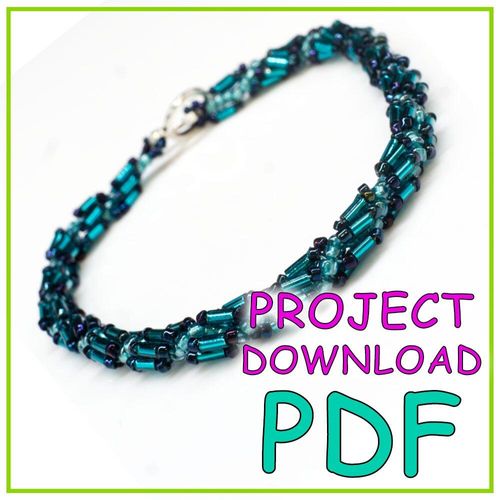 Helix Bugle Bracelet PDF Download for jewellery making