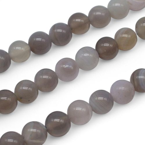 8mm resin druzy bead round 8mm light grey 15" inch — sparkling cabochon-style stone ideal for jewelry making, pendants, and craft designs