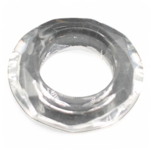 Crystal Pendant Cosmic Ring 30mm Clear for jewellery making