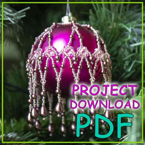 Jane Bauble PDF jewelry making kit — DIY set with beads and instructions for creating handmade jewelry