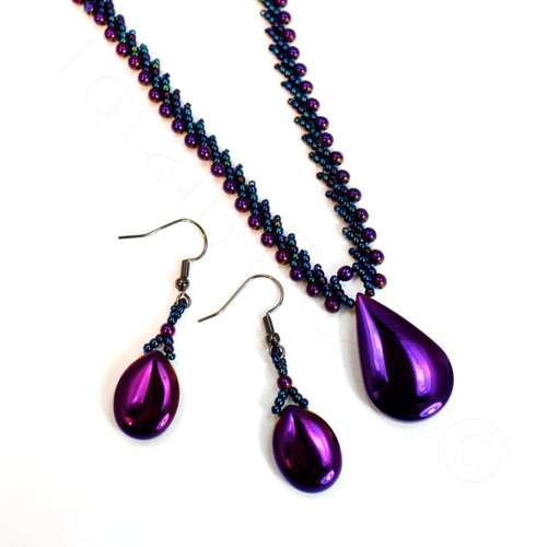 Anastasia Necklace Kit twilight necklace making kit — DIY set with beads and instructions for creating handmade jewelry