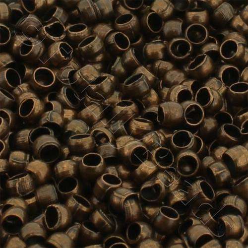 Crimp Beads 2mm - Red Copper Plated