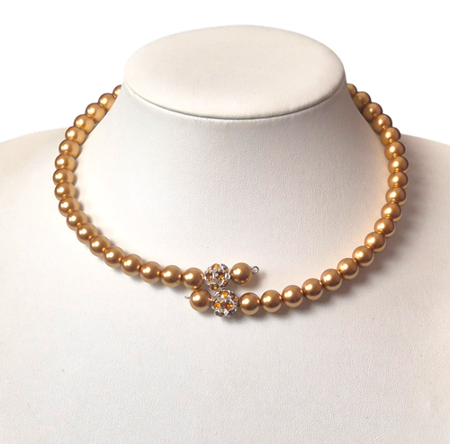 Shona Wrap Necklace Golden Topaz for jewellery making