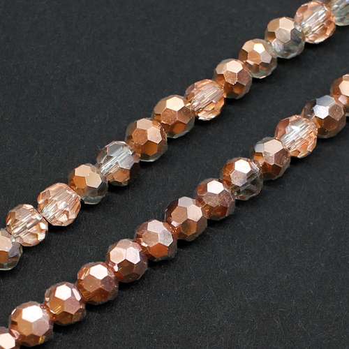 3mm crystal beads apollo gold — faceted for jewelry making and beadwork