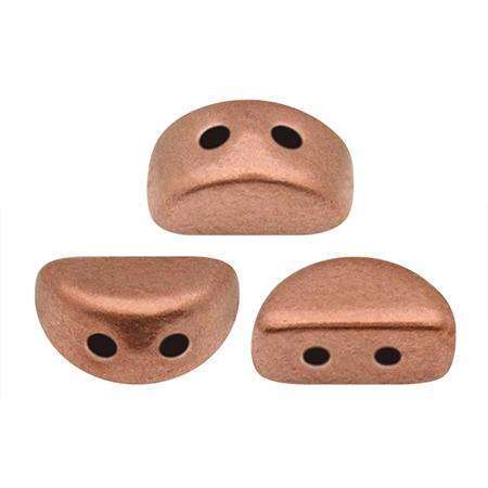 Kos Puca Beads 10g - Copper Gold Mat