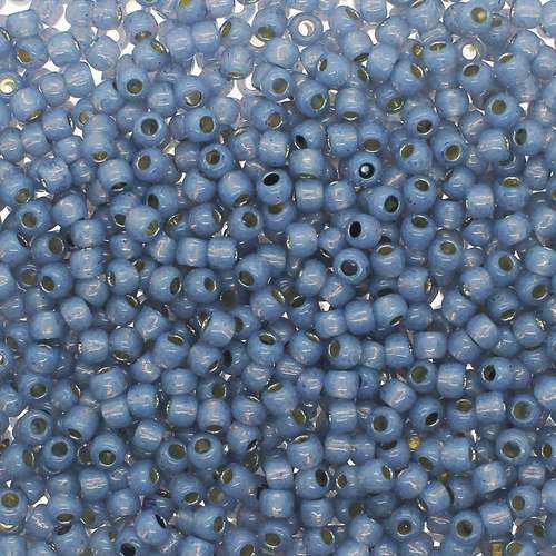 Toho Size 6 Seed Beads 10g - PF Translucent Silver Lined