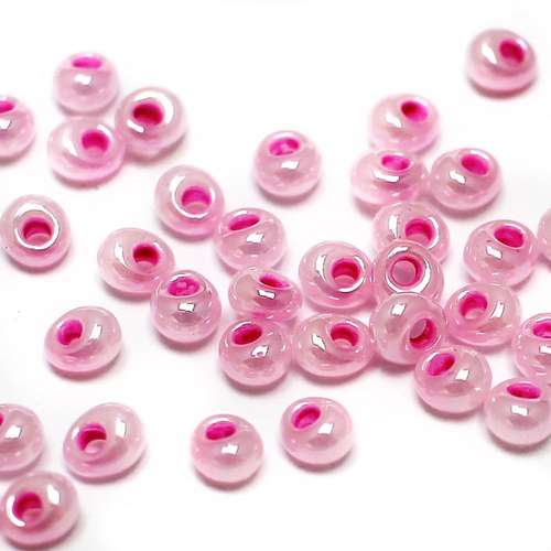 Toho Magatama Beads 3mm 10g - Ceylon Fuchsia