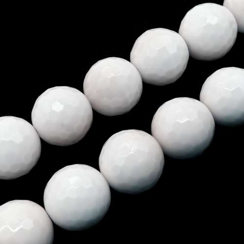 Opal Blue Facet Round - 20mm