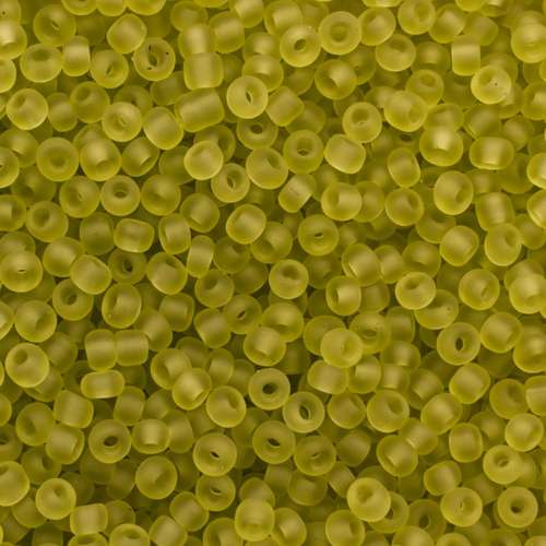 size 8 FGB glass seed beads frosted mojito — 50g pack, ideal for bead weaving, embroidery, and jewelry making
