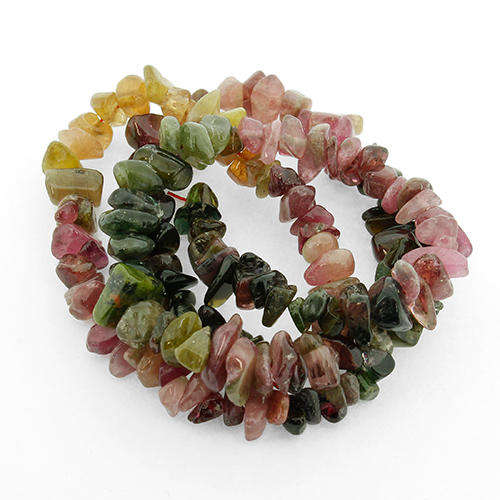 resin druzy bead graduated tourmaline - 16" string — sparkling cabochon-style stone ideal for jewelry making, pendants, and craft designs
