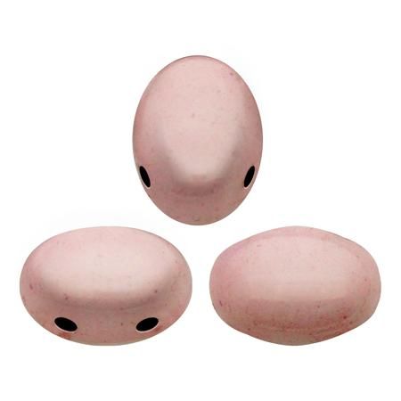 Samos Puca Beads 10g - Opaque Light Rose Ceramic Look