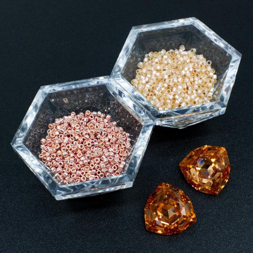 BC WK23 Peyote Triangle Pendant Colorado for jewellery making