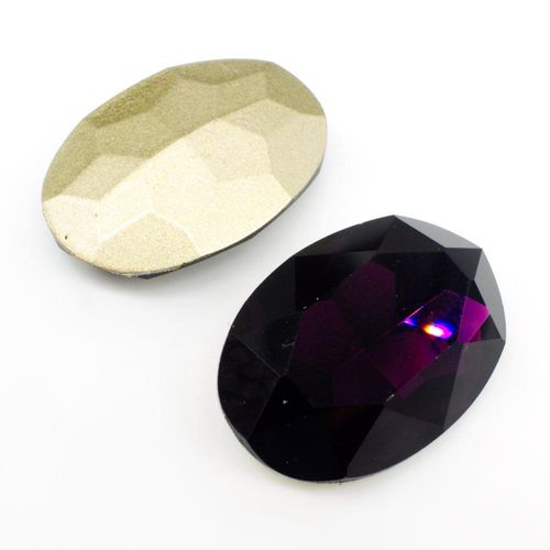 Crystal Rivoli 22mm Oval Purple for jewellery making