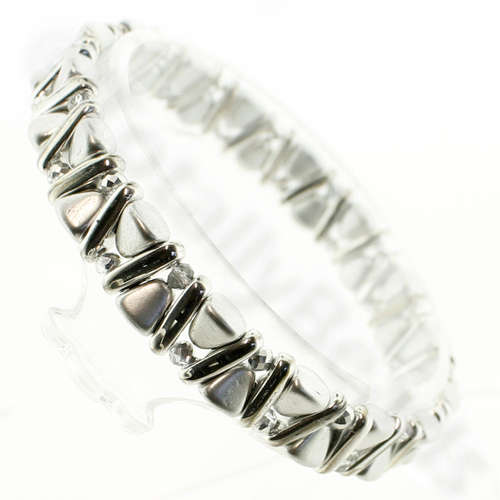 Cecilia Bracelet Kit silver bracelet making kit — DIY set with beads and instructions for creating handmade jewelry