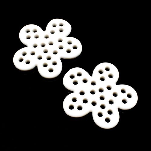Sieve pendants - Flower White