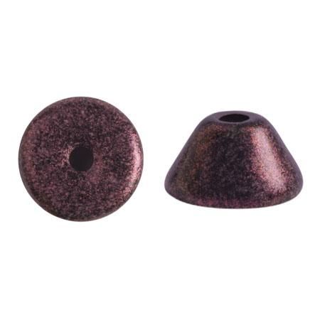 Konos Puca Beads 5g - Metallic Mat Burgundy