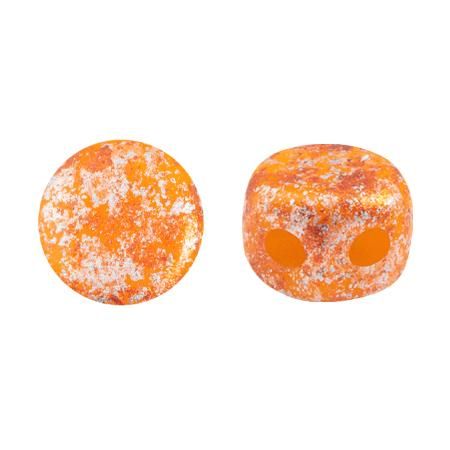 Kalos Puca Beads 10g - Frost Tangerine Tweedy