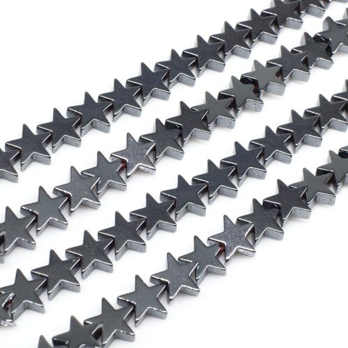 6mm hematite beads — for jewelry making, crafting, and beadwork projects