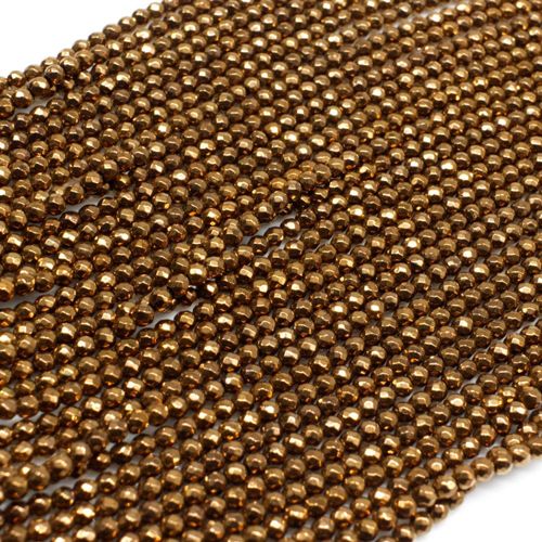 2mm hematite beads — for jewelry making, crafting, and beadwork projects