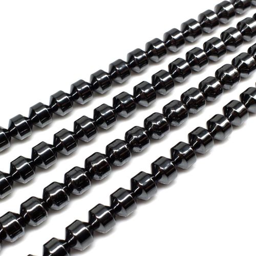 6mm hematite beads — for jewelry making, crafting, and beadwork projects