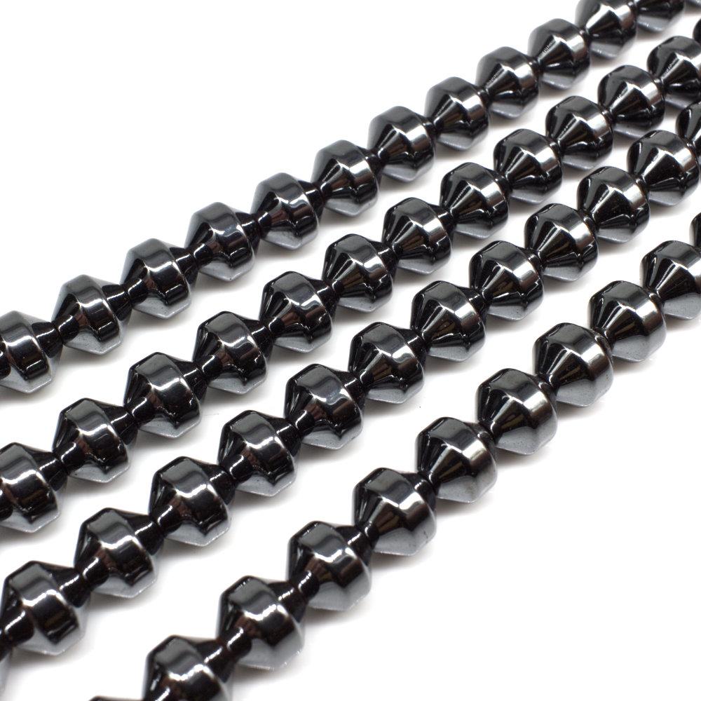8mm hematite beads — for jewelry making, crafting, and beadwork projects
