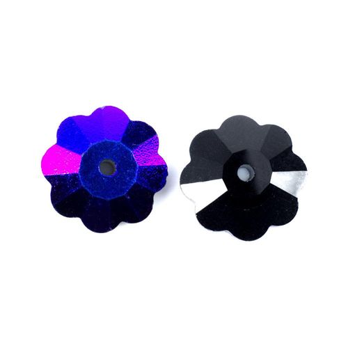 14mm resin Rivoli stone 14mm — faceted round crystal-style cabochon ideal for jewelry making, settings, and crafts