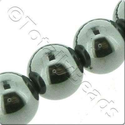 10mm hematite beads — for jewelry making, crafting, and beadwork projects