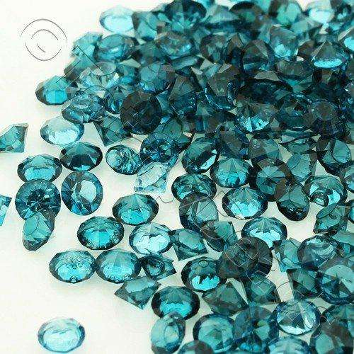 Resin Crystals Large 4mm - Aqua