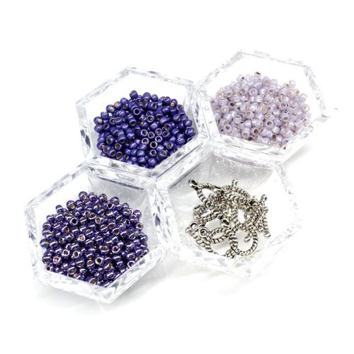 BC 2023 WK 4: 3 Bead Herringbone Polaris Alexandrite for jewellery making