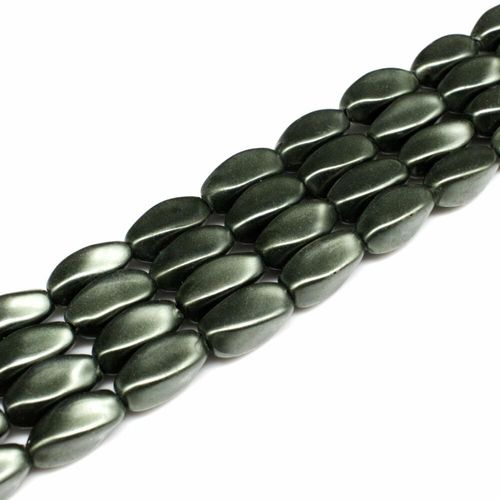 6x12mm hematite beads — for jewelry making, crafting, and beadwork projects