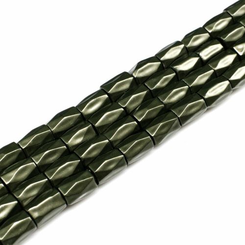 6x8mm hematite beads — for jewelry making, crafting, and beadwork projects