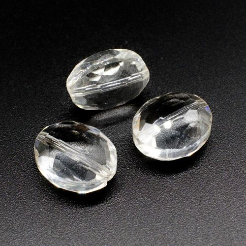 16mm crystal beads crystal, pack of 8 — faceted for jewelry making and beadwork