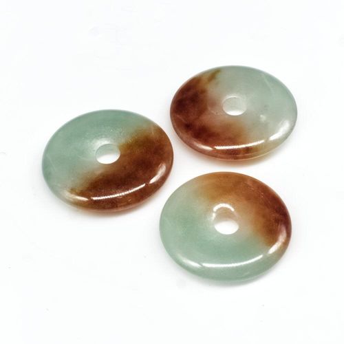 22mm resin druzy bead green & brown — sparkling cabochon-style stone ideal for jewelry making, pendants, and craft designs