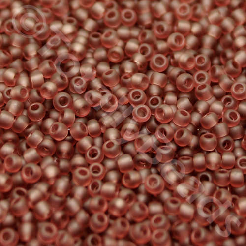 Toho Size 11 Seed Beads 10g - Trans Frost Med Amethyst
