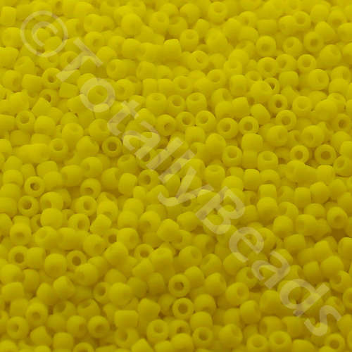 Toho Size 11 Seed Beads 10g - Opaque Frost Dandelion