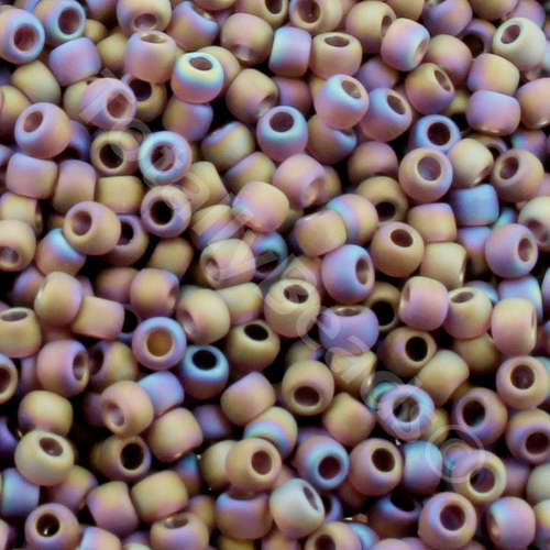 Toho Size 11 Seed Beads 10g - Trans Rainbow Frost Amethyst