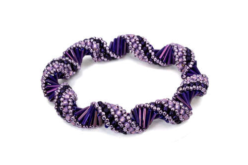 Russian Spiral 3 Bracelet Bead Pack twilight bracelet making kit — DIY set with beads and instructions for creating handmade jewelry