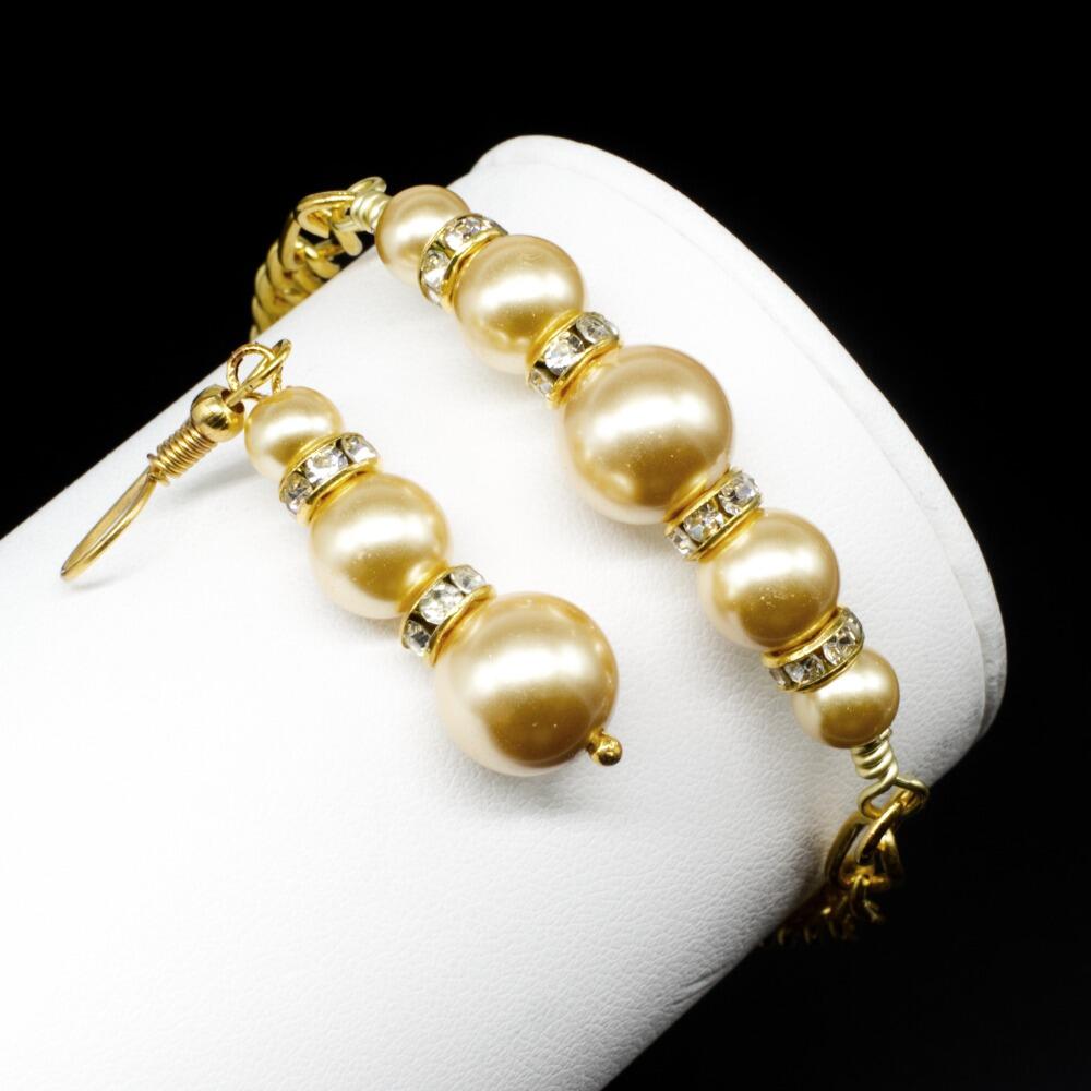 Camilla Jewellery Kit golden haze jewelry making kit — DIY set with beads and instructions for creating handmade jewelry