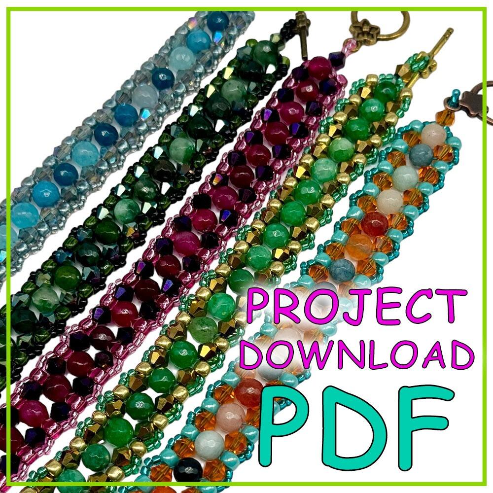 Joceyln Bracelet PDF Download for jewellery making