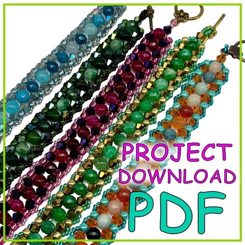 Joceyln Bracelet PDF Download for jewellery making