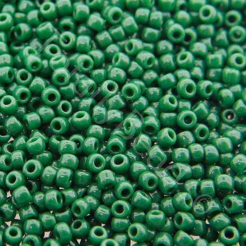 Toho Size 11 Seed Beads 10g - Opaque Pine Green