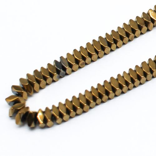 4x2mm hematite beads — for jewelry making, crafting, and beadwork projects