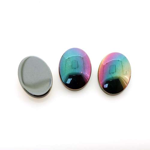 16x12mm hematite beads — for jewelry making, crafting, and beadwork projects
