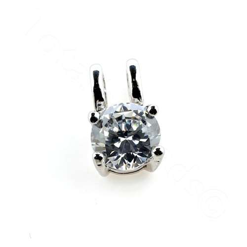 CZ Pendant Chunky Diamonte 12mm
