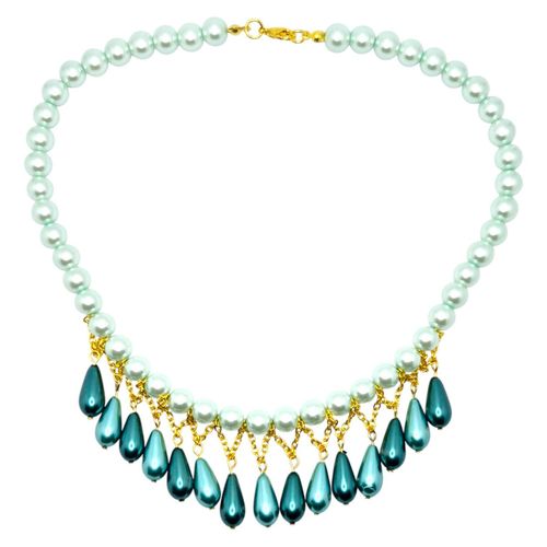 Regan Drop Necklaces Seaglass Turquoise & Teal for jewellery making