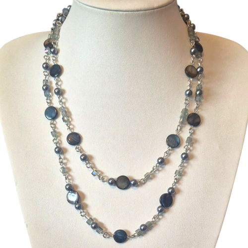 Sora Shell Jewellery Grey for jewellery making