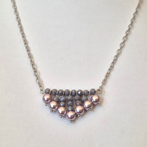 Lakota Pendant x 6 Light Grey for jewellery making