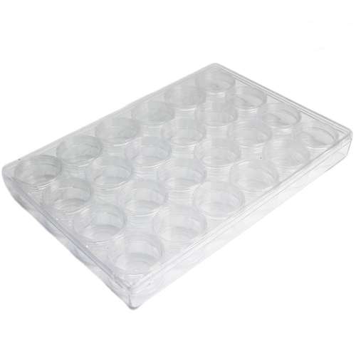 Organiser Box + 24 Storage Tubes