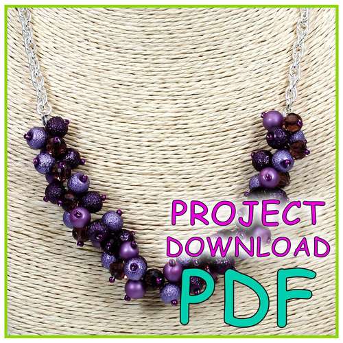 Popcorn Necklace - Download Instructions