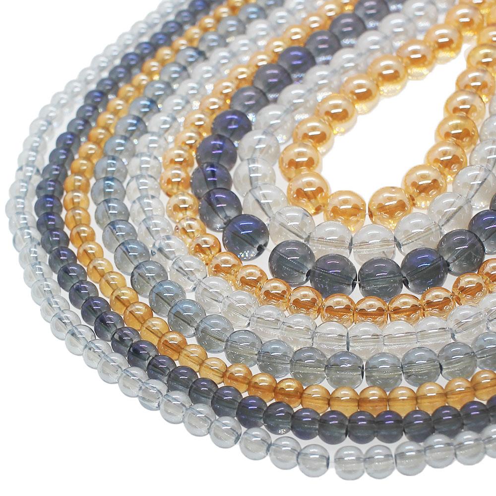 Crystal Glaze Beads Mixed Pack 9 Strings